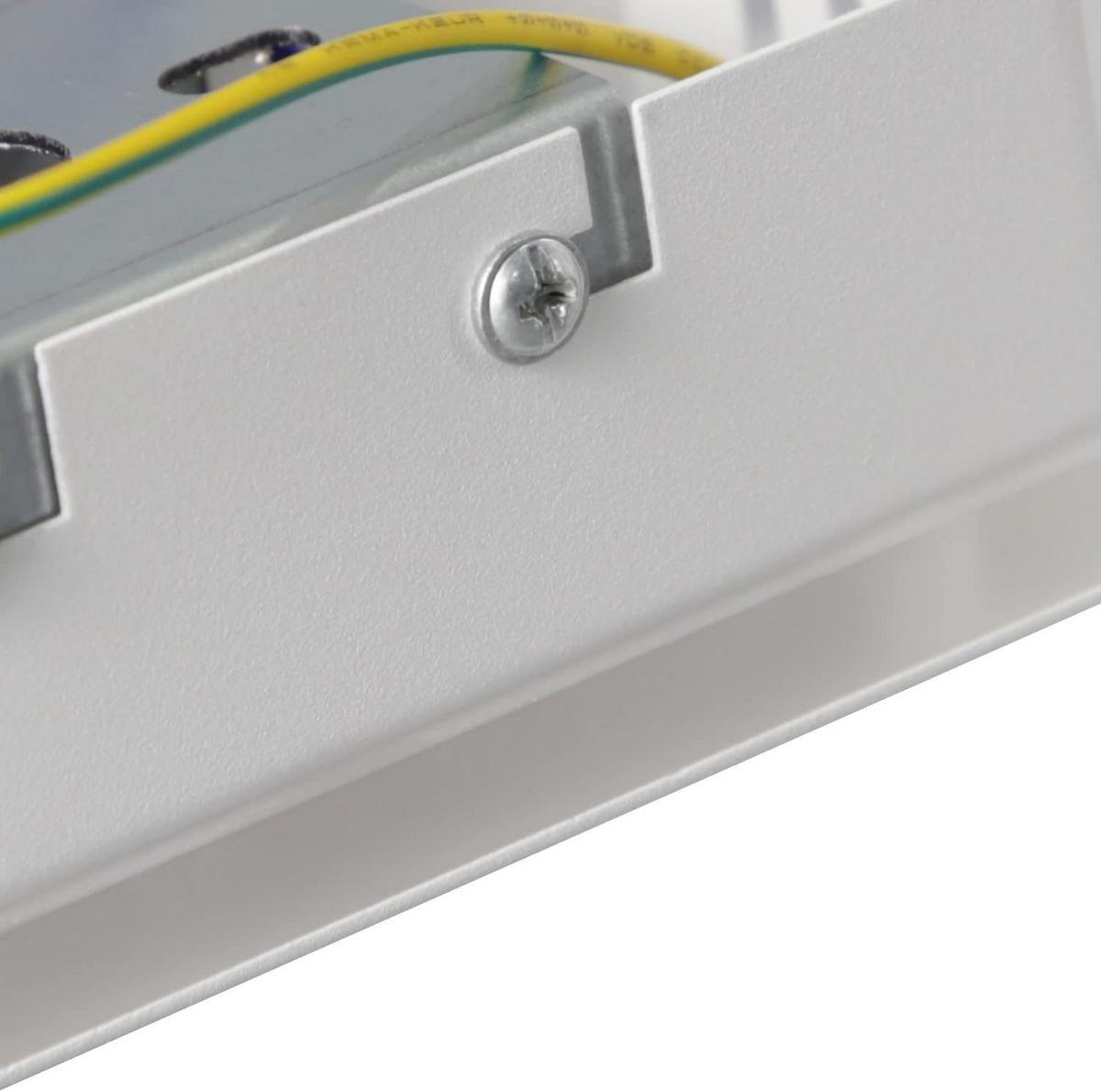 LED WANDLEUCHTE Raum - Weiß, Metall (5/4/100cm) - Nettlife