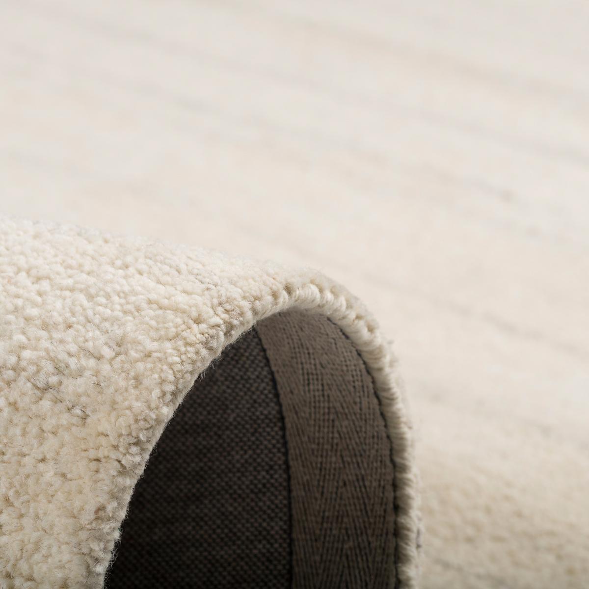NATUR TEPPICH BERBER ARUNA MELIERT - Beige, Textil (140/200cm) - Pergamon