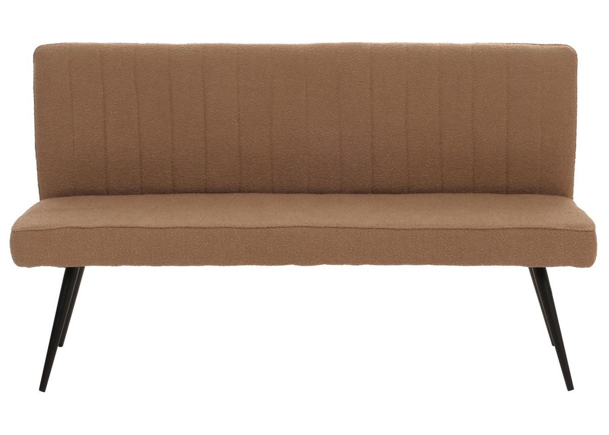 SITZBANK Braun - Dunkelgrau/Braun, Textil (160/90/60cm) - MCW