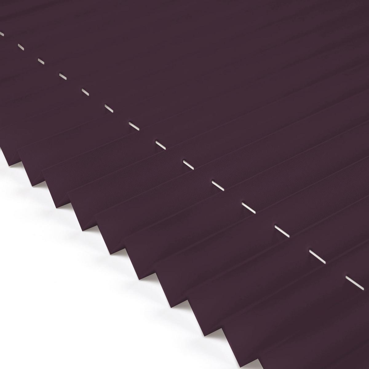 PLISSEE Basic 120 x 150cm Klemmfix ohne Bohren - Violett, Textil (120/150cm) - Deco-Raum