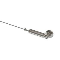 SEILSPANNGARNITUR / SEILSPANNER SET Davis 500 cm Seil, Vernickelt - Silberfarben, Metall (2.5/2.5/5cm) - INTERDECO