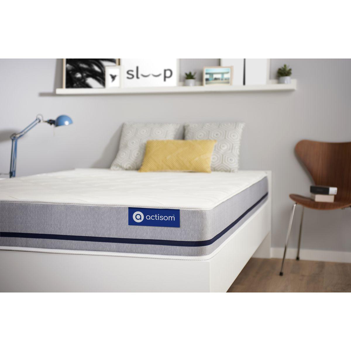 MATRATZE Actimemo soft Memory-Schaum 80 x 200 cm h2 - Weiß, Textil (80/200cm) - ACTISOM