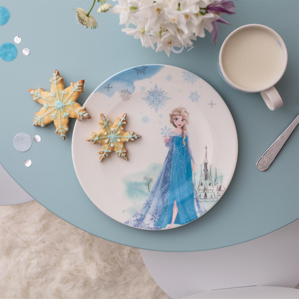 KINDERTELLER Disney Frozen bunt ø 21,5 cm - Multicolor, Keramik (21.5/1.6/21.5cm) - Villeroy & Boch