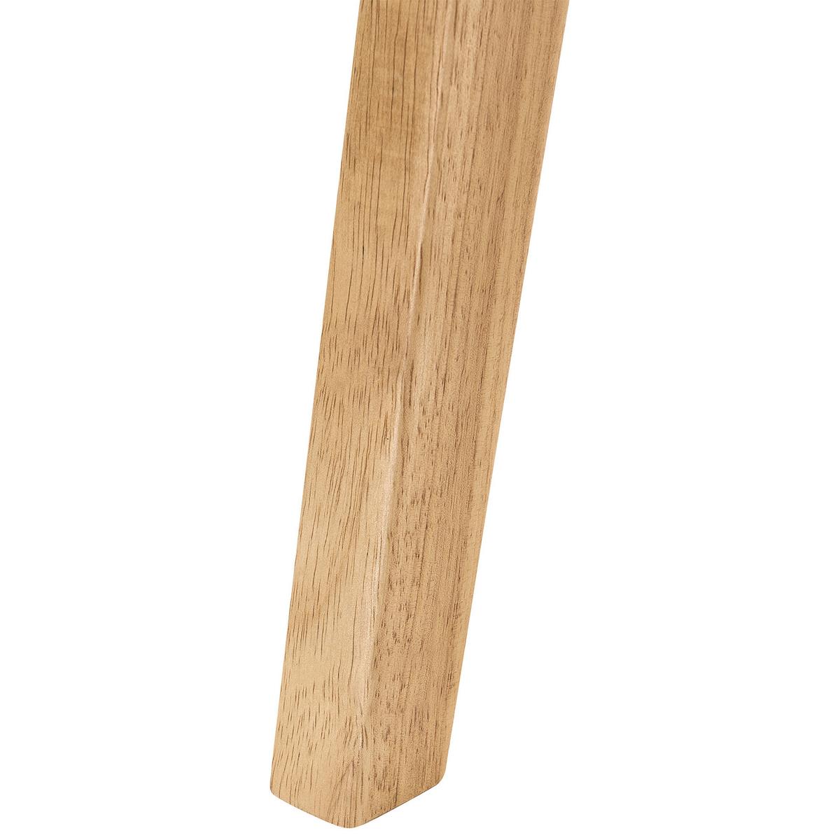 ESSZIMMERSTUHL 2er-Set Holz Hellbraun/Beige Ozella - Hellbraun, Holz (46/84/55cm) - Beliani