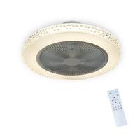 DECKENVENTILATOR Yvith 48.5/48.5/20 cm - Weiß, Kunststoff (48.5/48.5/20cm) - ZMH