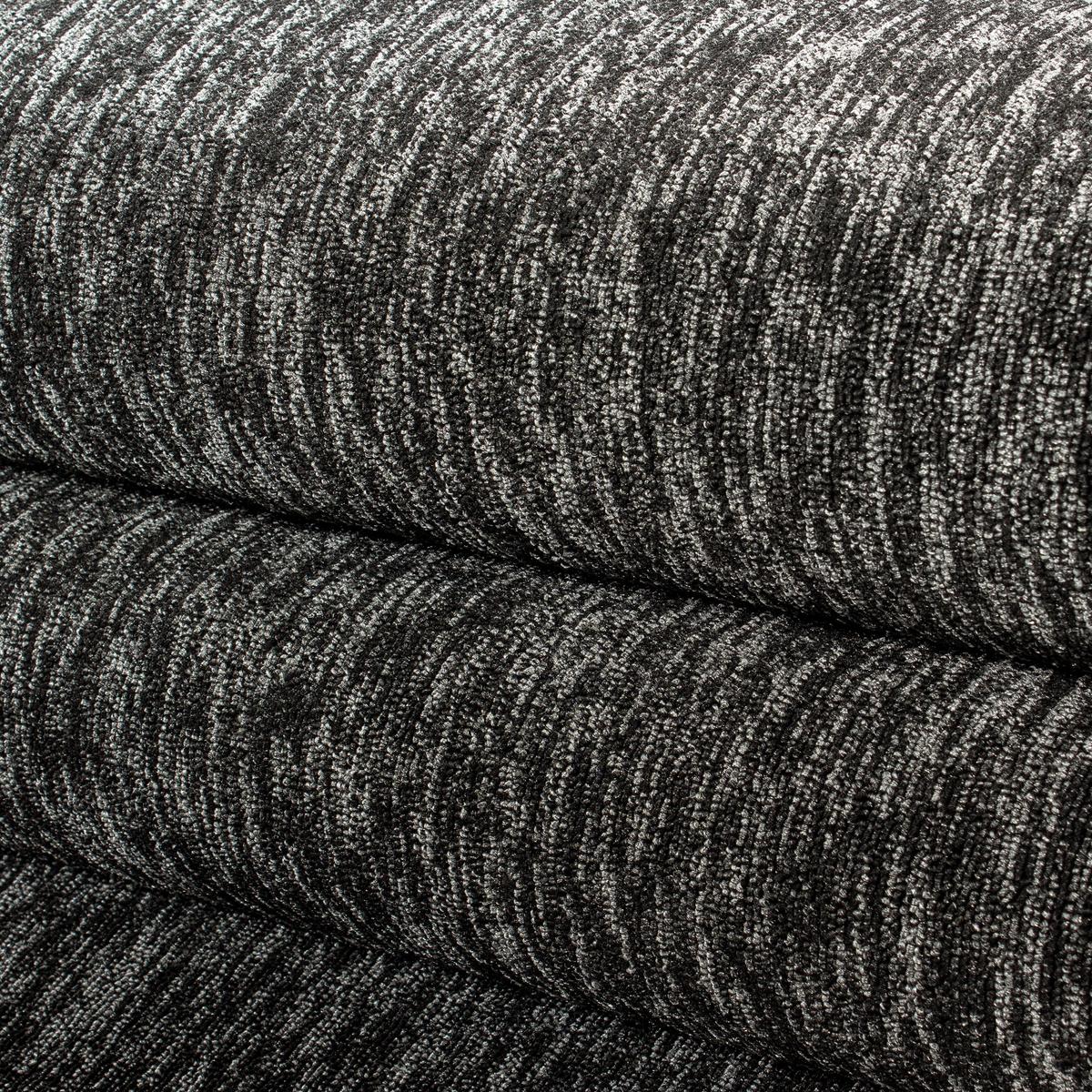 KURZFLORTEPPICH AMMER, einfarbig, Anthrazit, 200 x 290 cm - Anthrazit, Textil (290/200cm) - KADIMA DESIGN