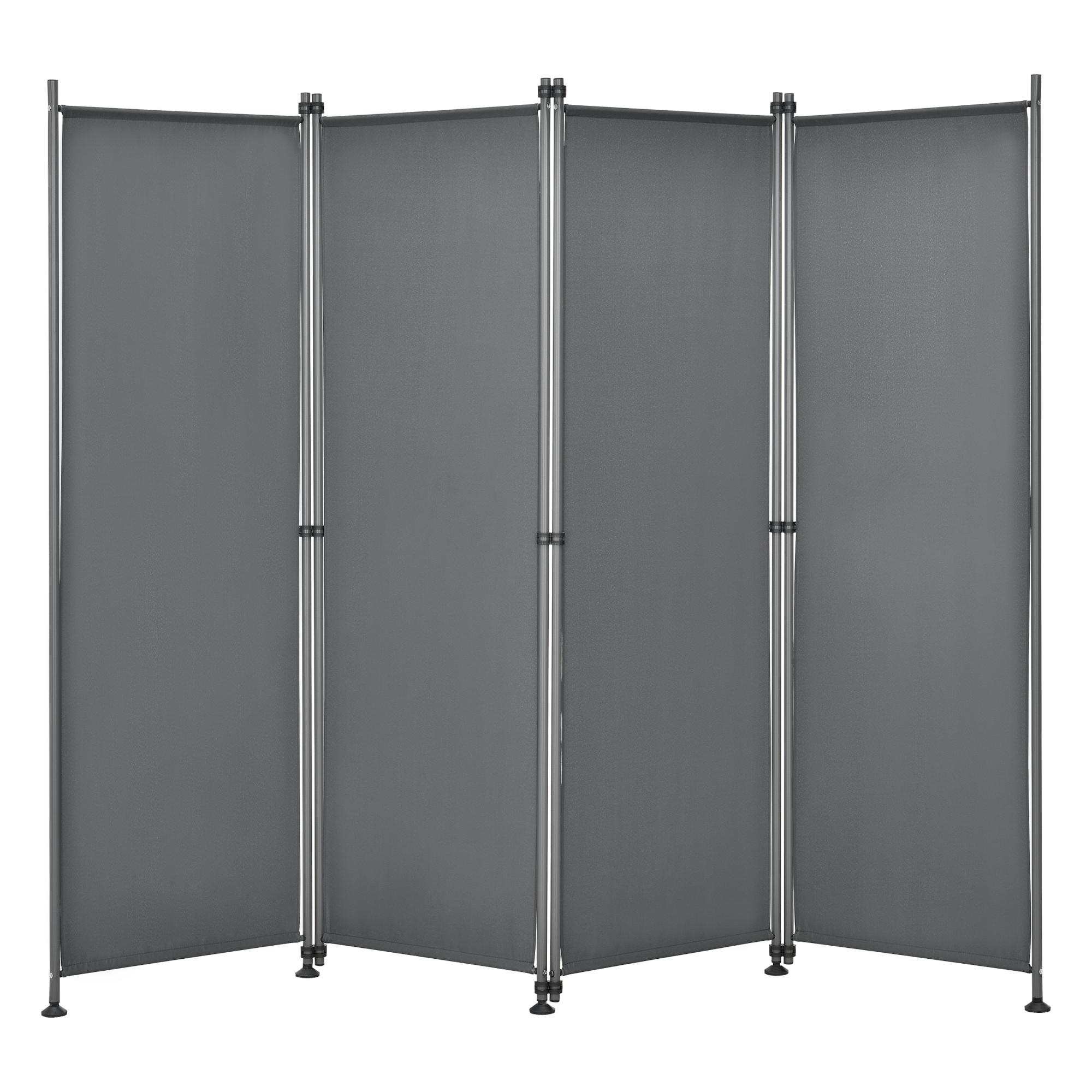 SICHTSCHUTZ Modica - Grau, Textil/Metall (215/170cm) - pro.tec