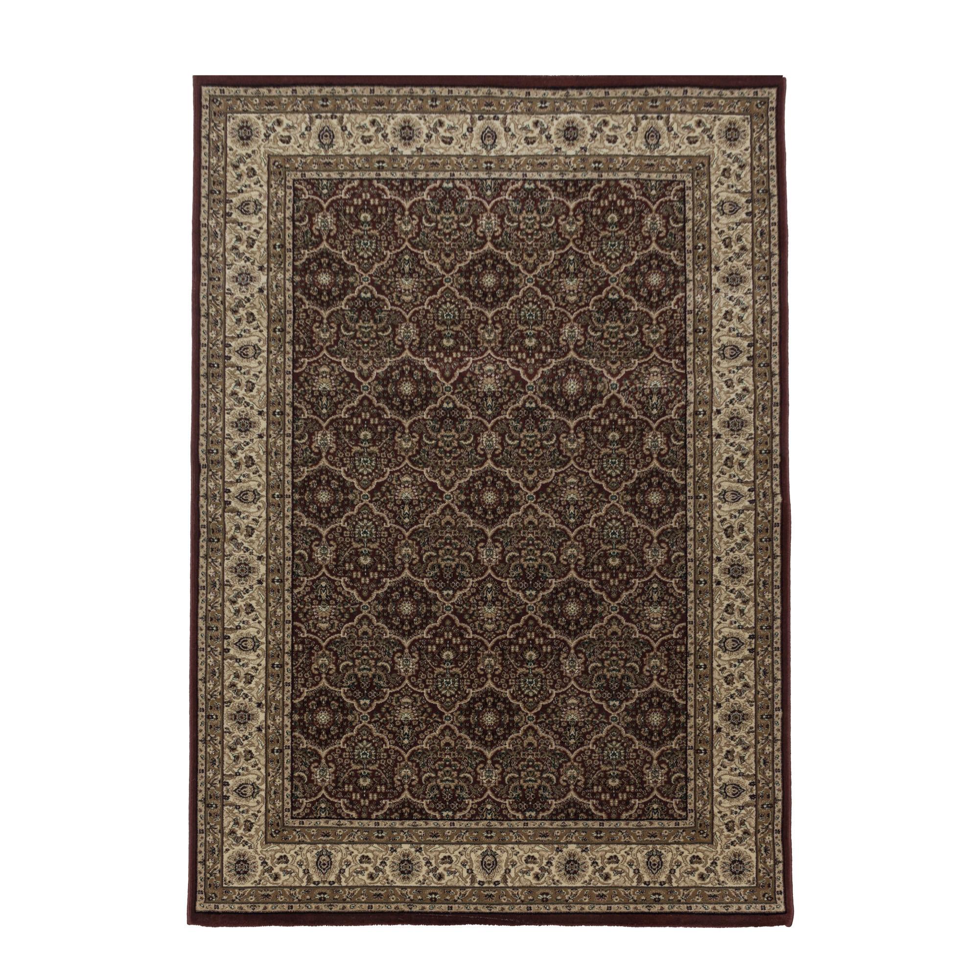TEPPICH Kurzflor GEISLER in Rot, orientalisch, aus Polypropylen, 80 x 150 cm - Rot, Textil (150/80cm) - KADIMA DESIGN