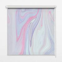 INNENROLLO - Fensterrollo - Rollo - 100x140 cm - Bunter Farbfleck - Violett, Kunststoff (100/140/0.5cm) - TULUP