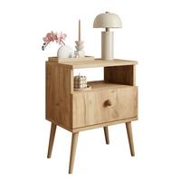 NACHTTISCH HARMONY Craft Gold Eiche - Eichefarben, Holzwerkstoff (44/56/31cm) - Lookway