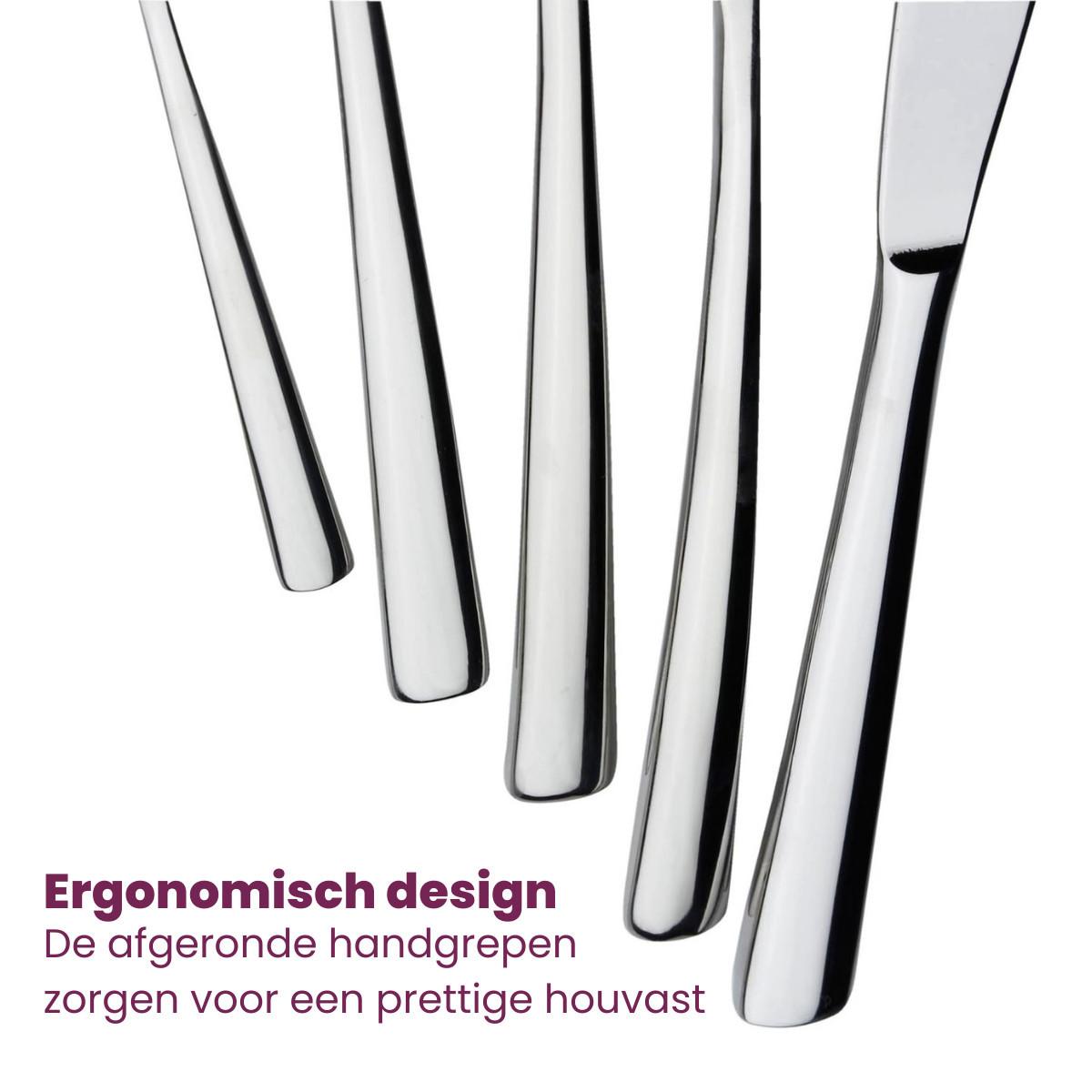 STEAKBESTECK Piemont silber 12-tlg. - Silberfarben, Metall - Villeroy & Boch