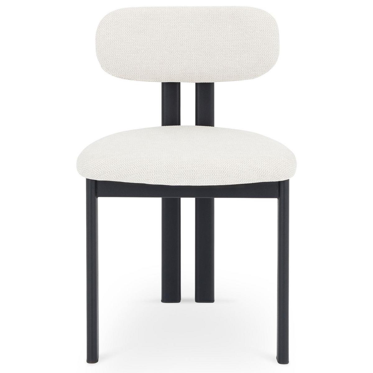 ESSZIMMERSTUHL FRANCA 2er-Set weiß - Weiß, Textil (51/80/53cm) - IDIMEX