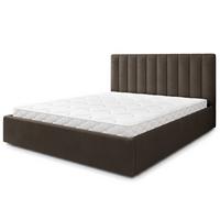 POLSTERBETT DEMERA MGV 200x200 cm mit Bettkästen - Braun - Braun, Holz (200/200cm) - MASSENO