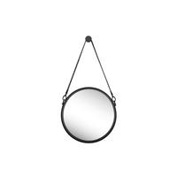 WANDSPIEGEL Schwarz 40/70,5 cm - Schwarz, Metall (4.3/70.5/6cm) - KUNSTLOFT