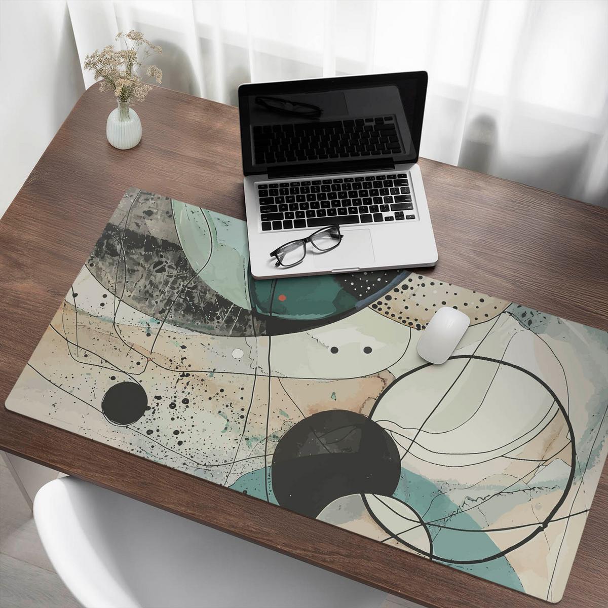 SCHREIBTISCHUNTERLAGE 120x60 cm Türkis - Türkis, Kunststoff (120/60/1.6cm) - Wallfluent