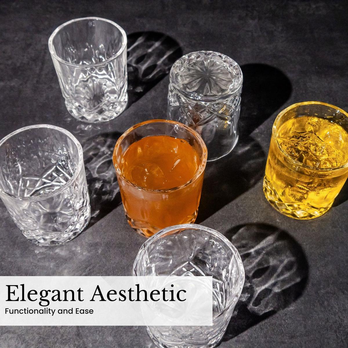 WHISKY GLAS SET (6-tlg.) - Transparent, Glas (0.2L) - Intirilife