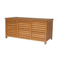 GARTENSCHRANK - GARTENTRUHE macao Braun - Braun, Holz (64/60/130cm) - Habitat Garten