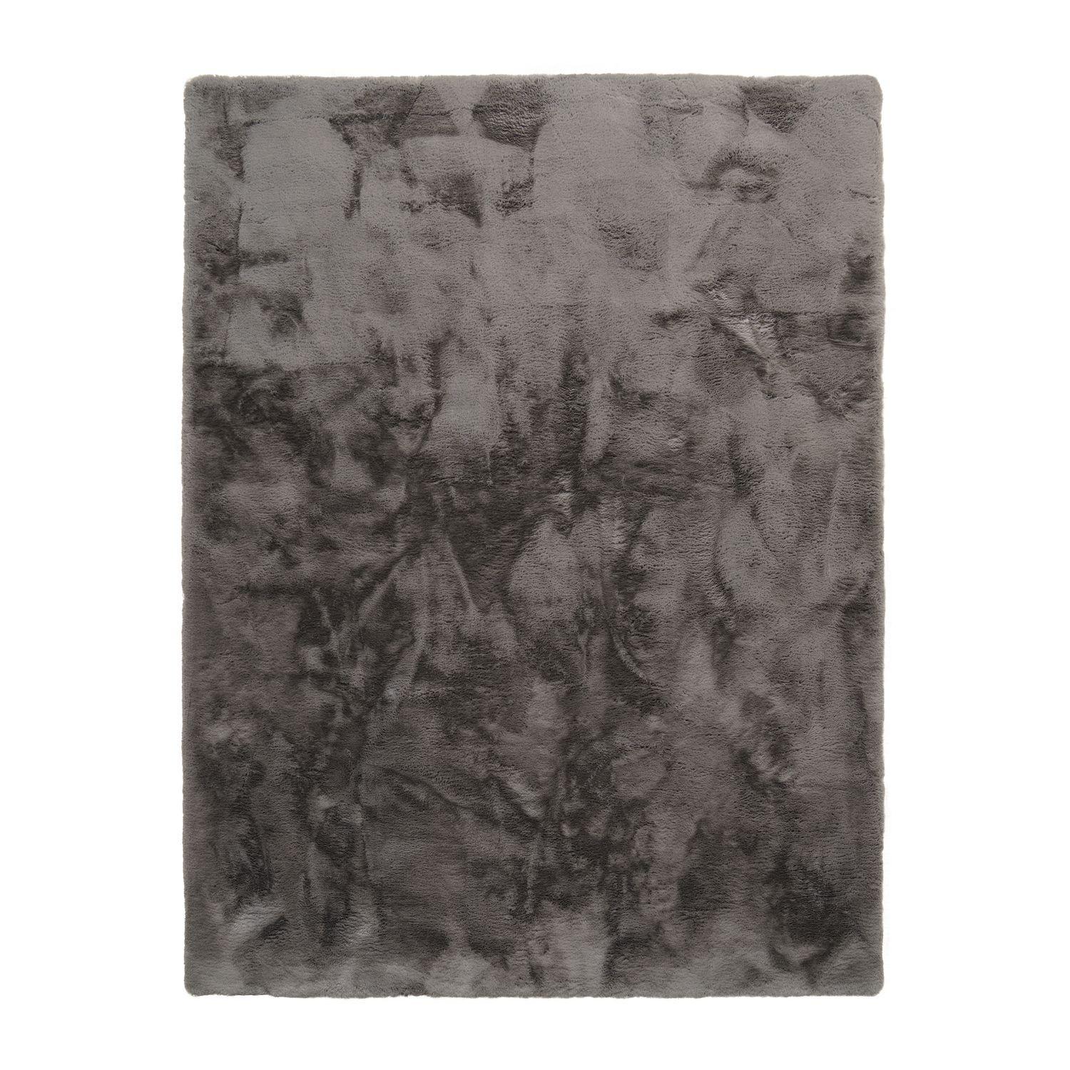 HOCHFLORTEPPICHE Anthrazit 60 x 100 cm - Anthrazit, Kunststoff (60/100cm) - TT Home
