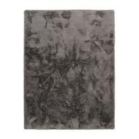 HOCHFLORTEPPICHE Anthrazit 80 x 150 cm - Anthrazit, Kunststoff (80/150cm) - TT Home