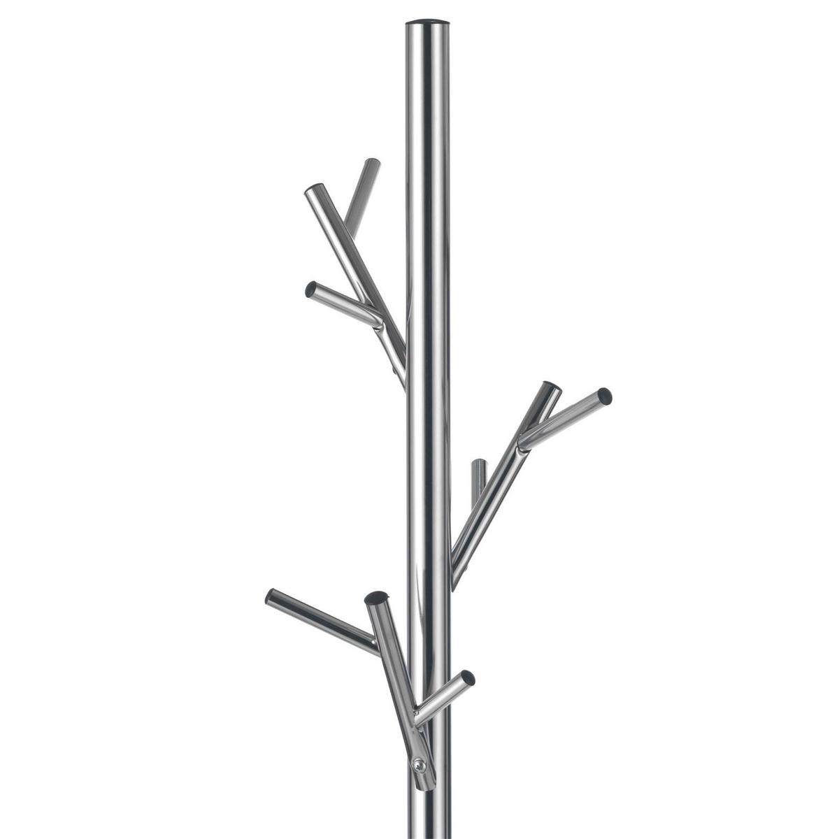 KLEIDERSTÄNDER ZENO chrom - Chromfarben, Metall (30/177/30cm) - IDIMEX