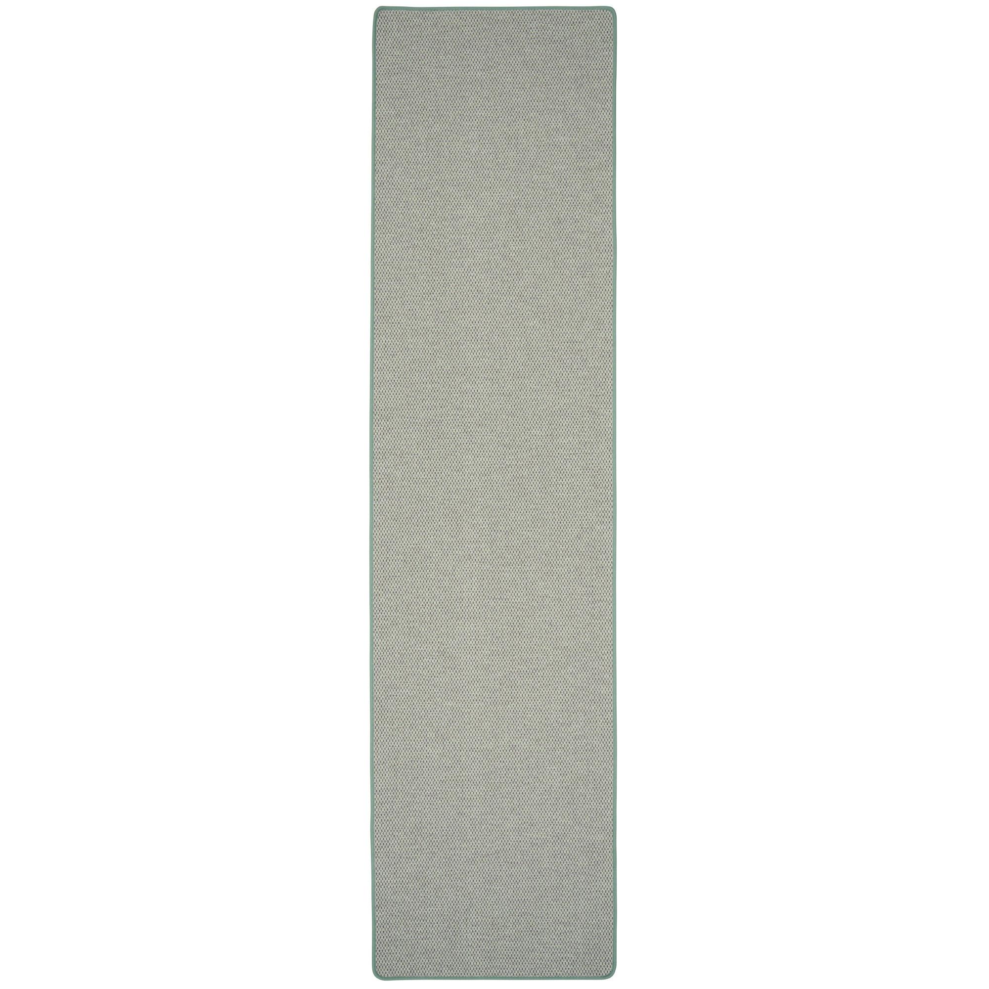 LÄUFER TEPPICH BENTZON FLACHGEWEBE - Mintgrün, Textil (80/200cm) - Snapstyle