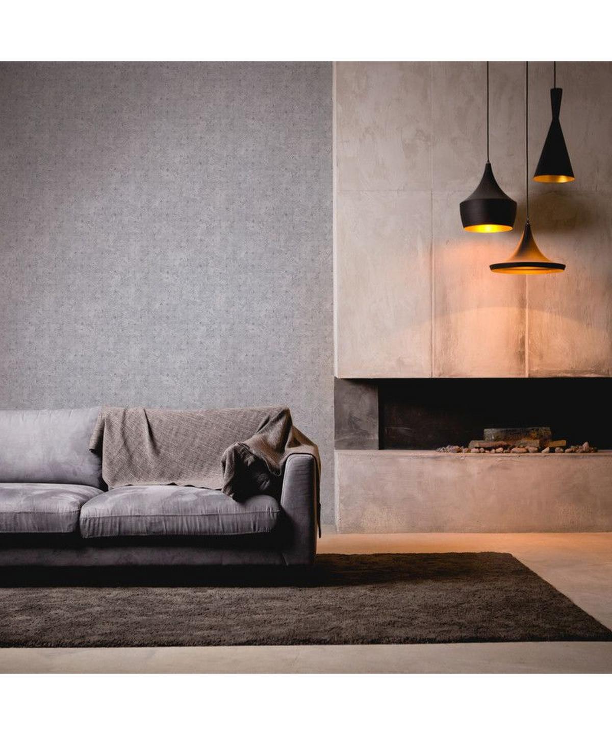 VLIESTAPETE Grau 53/1005 cm - Silberfarben, Textil (53/1cm) - KUNSTLOFT
