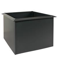 HOCHBEET SCHNECKENSCHUTZ Anthrazit - Anthrazit, Metall (110/78/110cm) - MCW