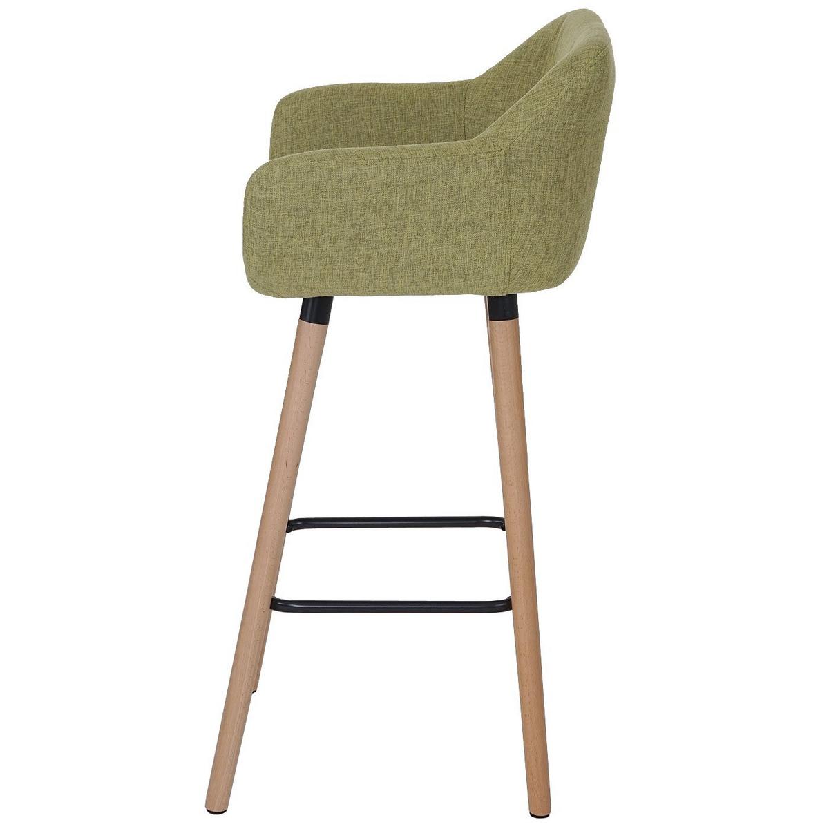 BARHOCKER Grün 2er-Set - Grün, Textil (53/99/45cm) - MCW