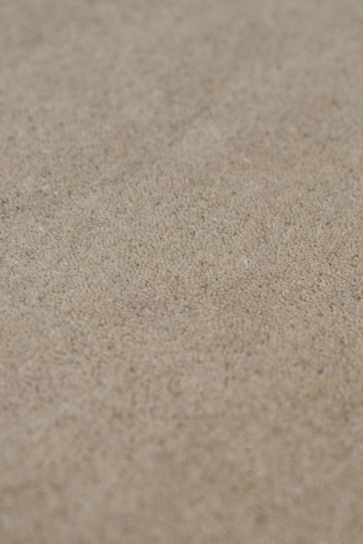 TEPPICH aus Wolle WINCH in Natur, mit Bordüre, 120 x 170 cm - Beige, Textil (200/290cm) - KADIMA DESIGN
