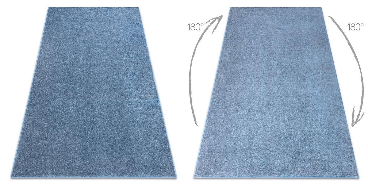 LÄUFERBODEN SANTA 100/150 cm - Blau, Textil (100/150cm) - rugsX