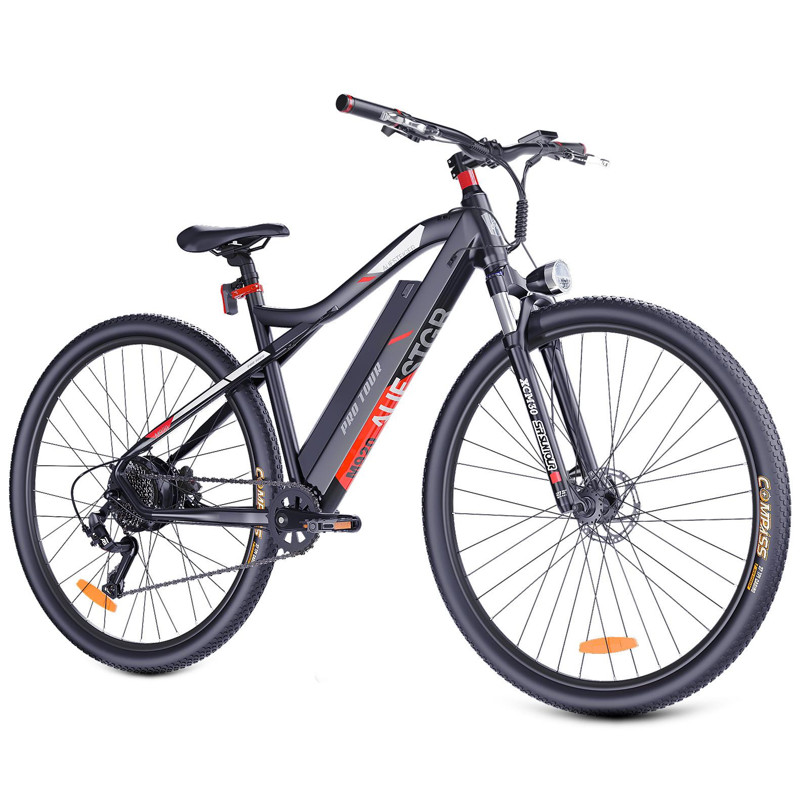 ELEKTROFAHRRAD M920 27.5 in - Rot, Metall (69.85cm) - ZMH
