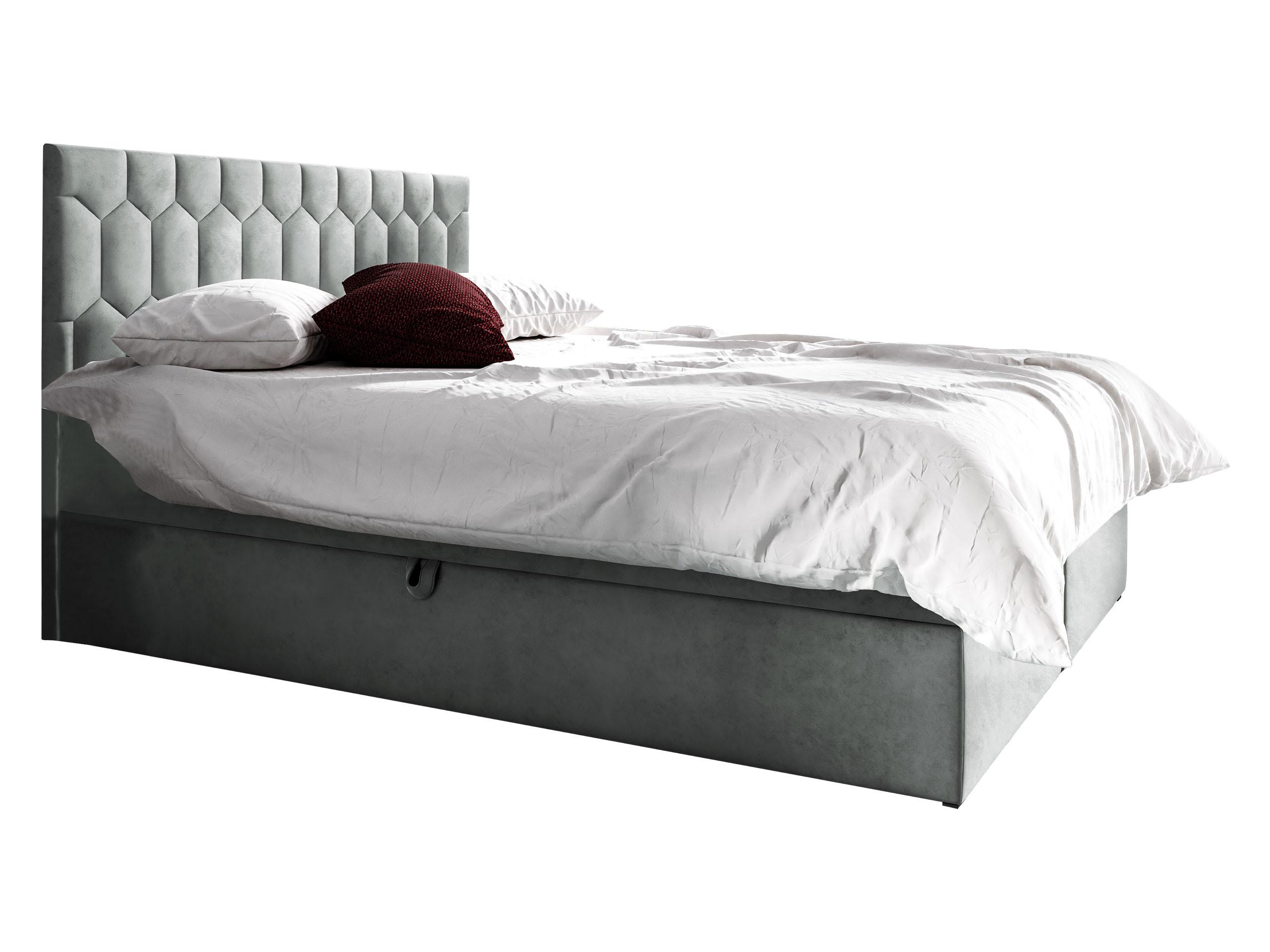 BOXBETT Top M24 - H3 - Grau, Holz (160/200cm) - MIRJAN24