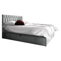BOXBETT Top M24 - H3 - Grau, Holz (160/200cm) - MIRJAN24