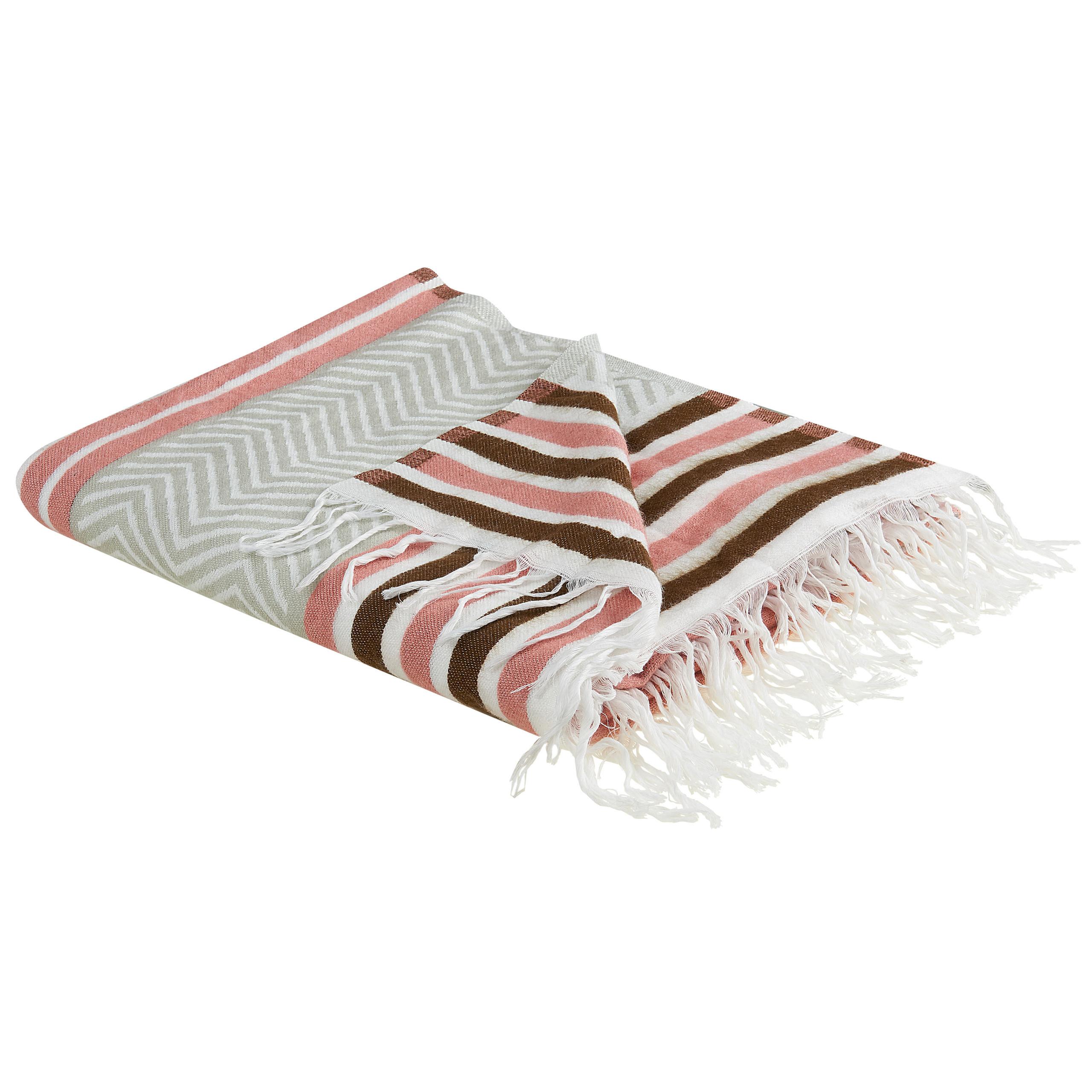 DECKE Beige Magar 130/170 cm - Beige, Textil (130/170cm) - Beliani