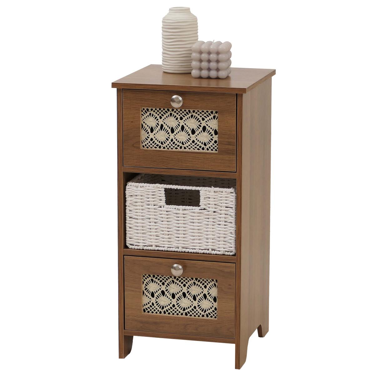 KOMMODE Braun - Braun, Holz (30/63/30cm) - MCW