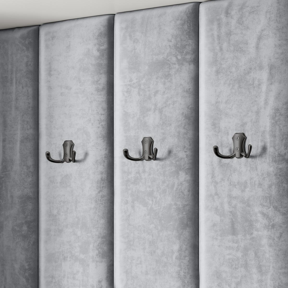 GARDEROBENSCHRANK REMA 180/240/60 cm Modern Kaschmir - Kaschmir/Hellgrau, Holzwerkstoff (180/240/60cm) - MASSENO