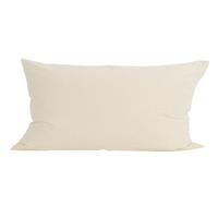 KISSENBEZUG Basic 100% Baumwolle natur 80/40 cm - Creme, Textil (40/80cm) - beties Heimtextil