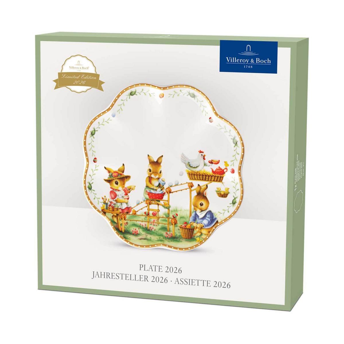 TELLER Easter Edition 2026 bunt ø 22,3 cm - Multicolor, Keramik (22.3cm) - Villeroy & Boch