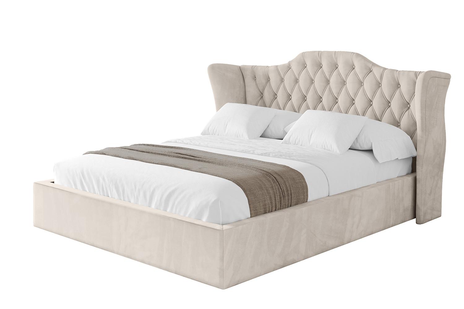 POLSTERBETT mit Bettkasten und Lattenrost, Bett mit Matratze H3/H4 - ZORAN 120x200 Beige - Beige, Holzwerkstoff/Textil (120/200cm) - ALTDECOR