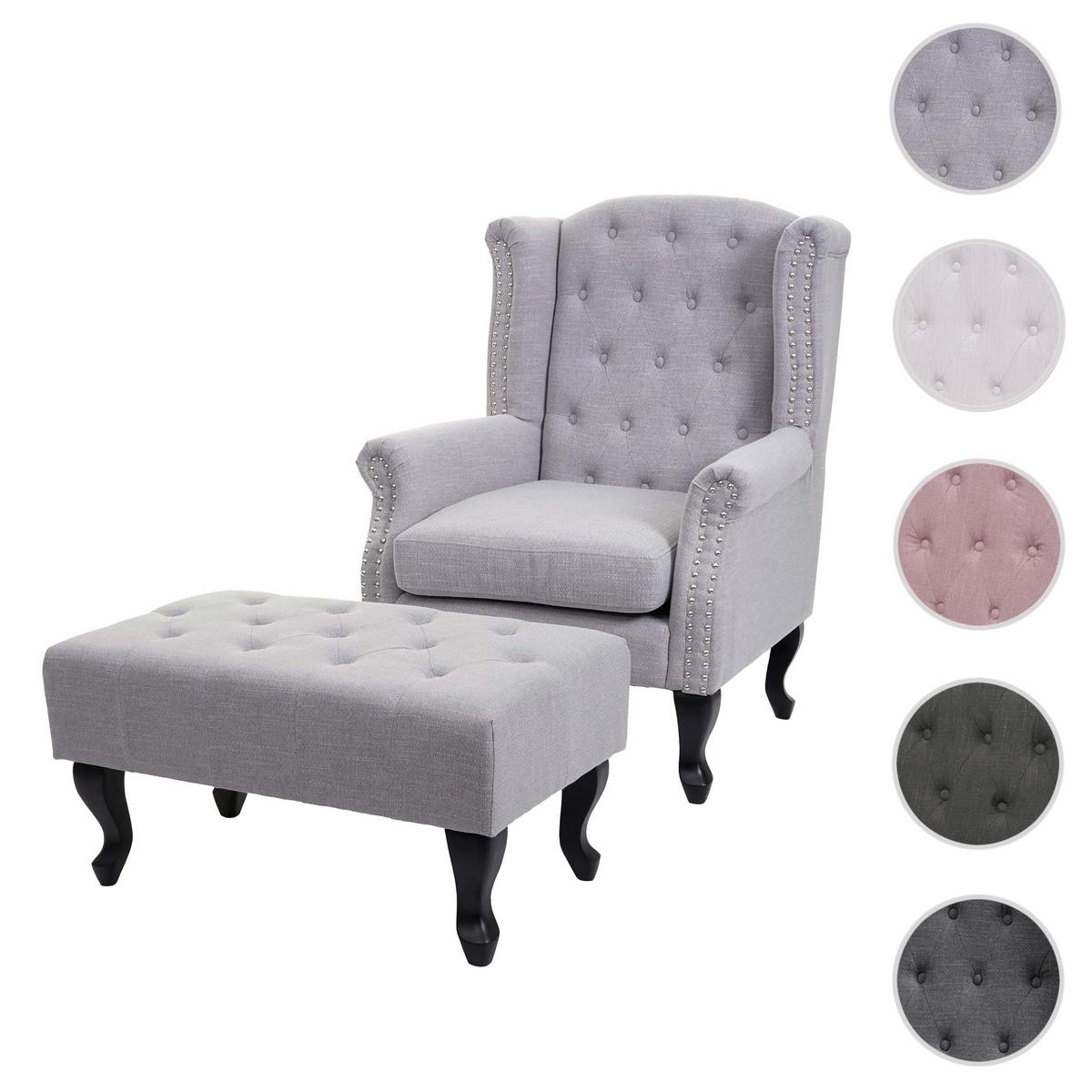 RELAXSESSEL Grau - Grau, Textil (77/102/80cm) - MCW