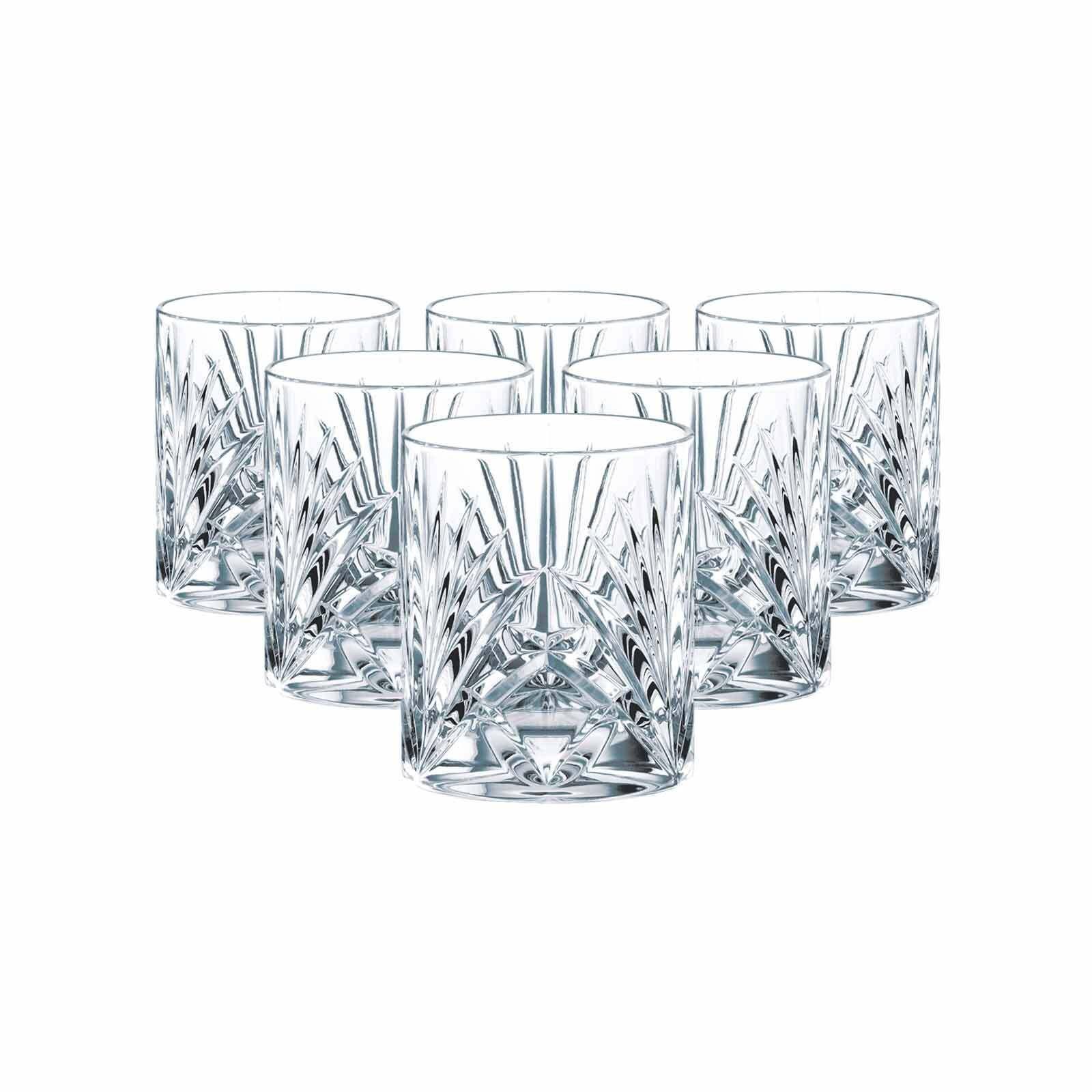 WHISKYTUMBLER Palais transparent 304 ml 6er Set - Transparent, Glas (0.304L) - Nachtmann