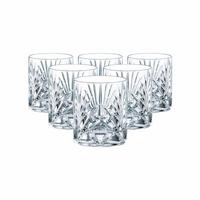 WHISKYTUMBLER Palais transparent 304 ml 6er Set - Transparent, Glas (0.304L) - Nachtmann