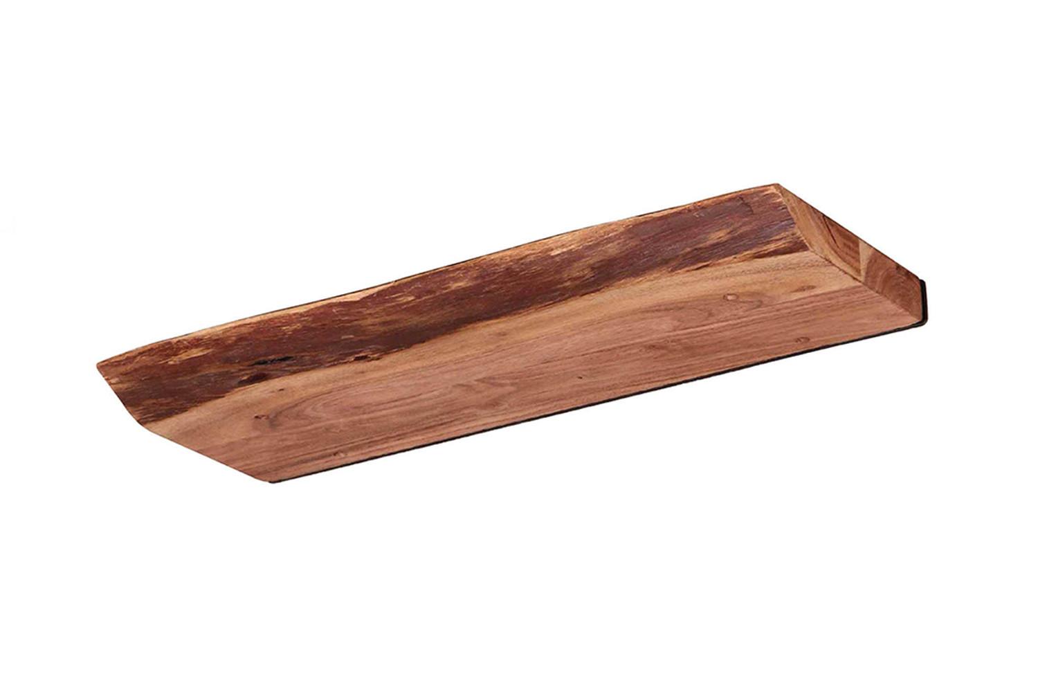 WANDREGAL ERGEA Holz Akazie - Naturfarben, Holz (60/4/20cm) - KAWOLA