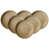 SUPPENTELLER Alicante Braun ø 21 cm 6er Set - Braun, Keramik (21cm) - Ritzenhoff Breker