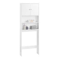 WASCHMASCHINENSCHRANK Weiß - Weiß, Holzwerkstoff (65/182/20cm) - SoBuy