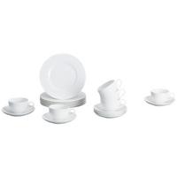 KAFFEE-SET Royal weiß 18-tlg. - Weiß, Keramik (2/2/2cm) - Villeroy & Boch