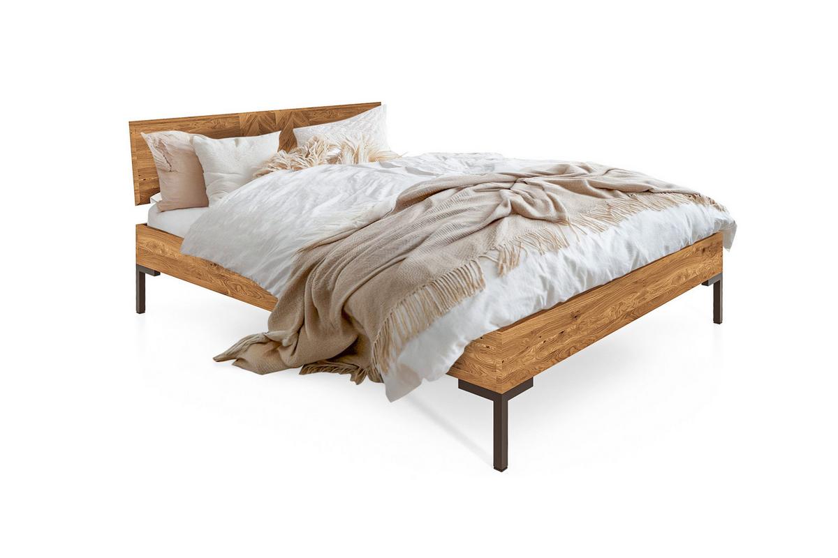 BETT LEON 2 80x200 Wildeiche - Wildeiche, Holz (80/200cm) - byoak