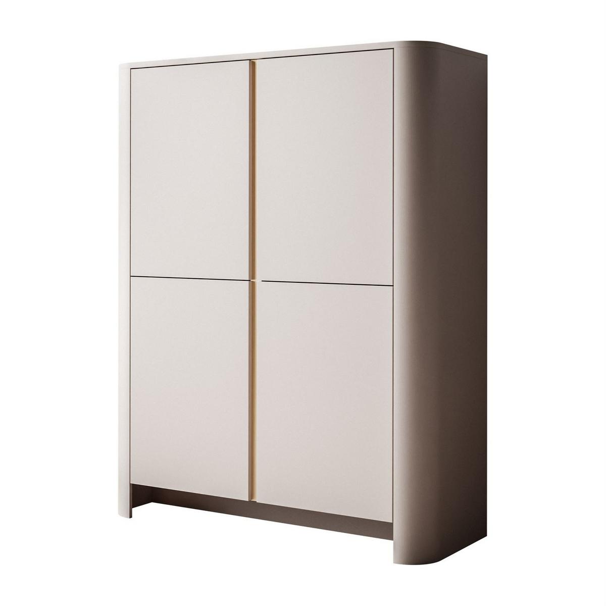 KOMMODE DESTINY K-103 Kaschmir - Kaschmir, Holzwerkstoff (103/132/39cm) - Lookway