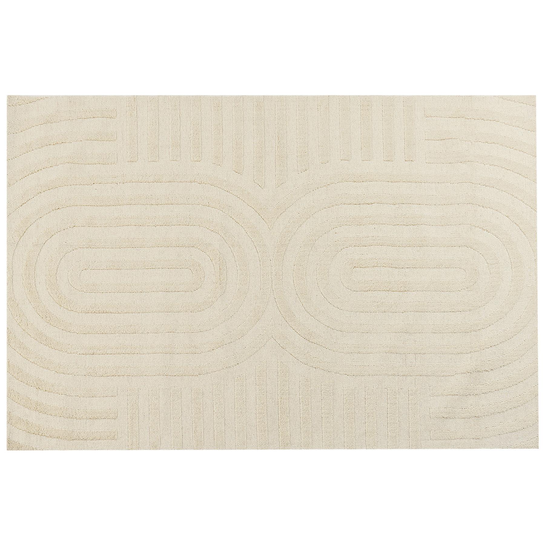 TEPPICH Beige 200/300 cm Wolle Mastung - Beige, Textil (200/300cm) - Beliani