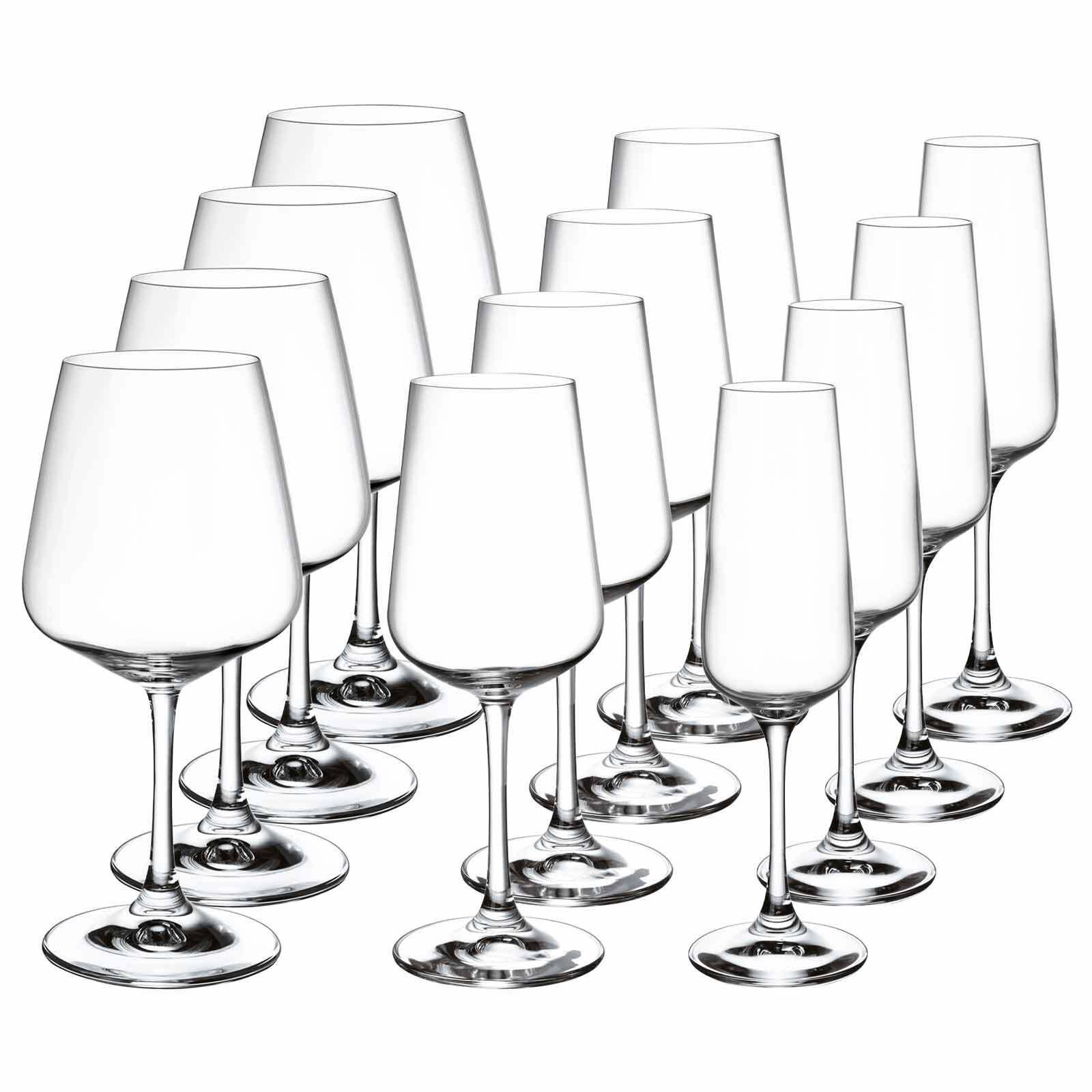 WEIN- UND SEKTGLÄSER Ovid transparent 12-tlg. - Transparent, Glas - Villeroy & Boch